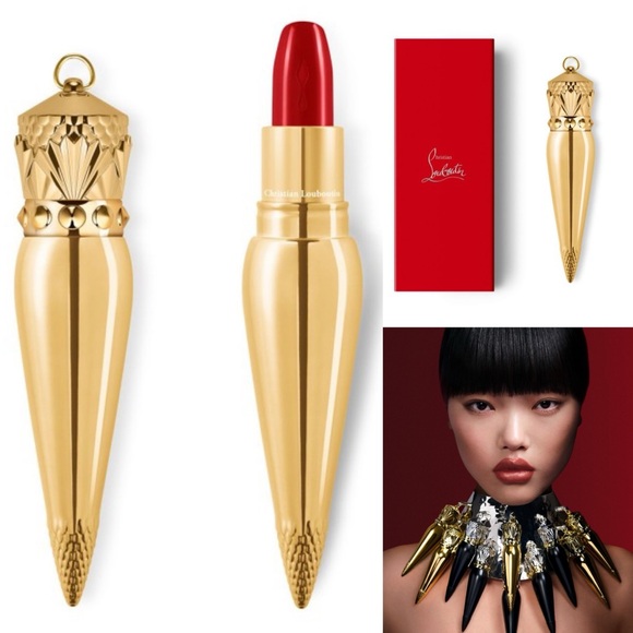 Christian Louboutin Other - Christian Louboutin Rouge Louboutin Silky Satin Lipstick Color 001 New inBox Red